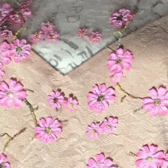 Belle Badgley Mischka Lace High Low Dress - Picture 7 of 8